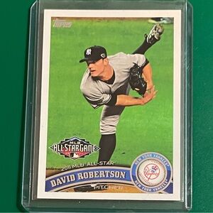 David Robertson #US130 [All-Star Game] 2011 Topps Update Baseball Trading Card